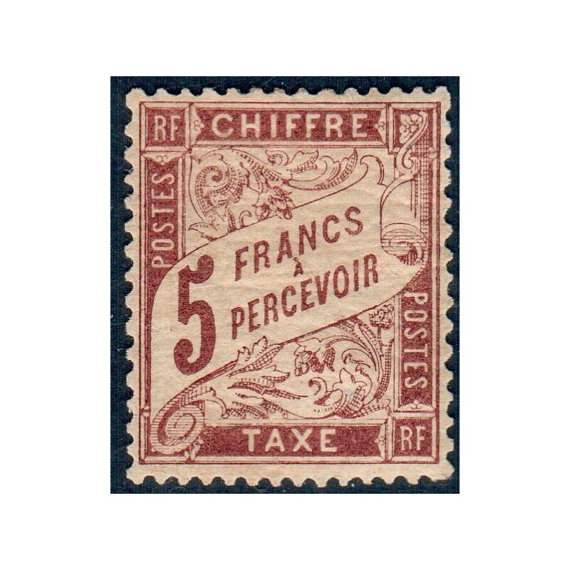 Lot A6063 - Taxe - N°27 Neuf * Qualité B