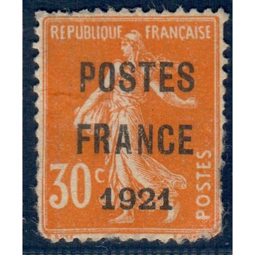 Lot A6017 - Préoblitéré - N°35 - Neuf (*) sans gomme