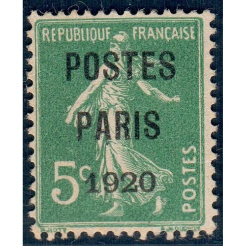 Lot A6066 - Préoblitéres - N°24 - Neuf (*) sans gomme