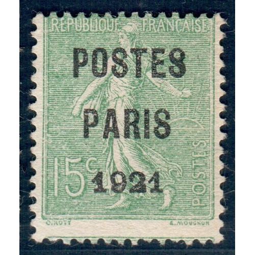 Lot A6068 - Préoblitéres - N°28 - Neuf (*) sans gomme