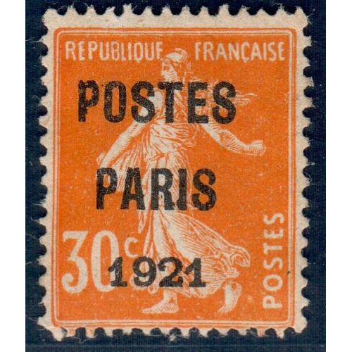 Lot A6069 - Préoblitéres - N°29 - Neuf (*) sans gomme