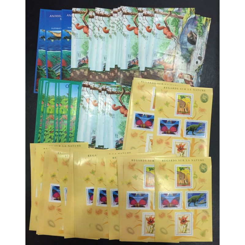 Lot de faciale 100 timbres de 2,02€ (202€) en Blocs