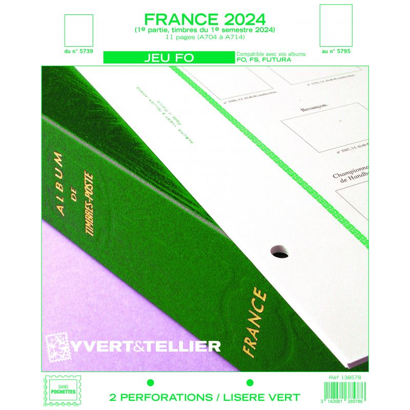 PRECOMMANDE - Jeux FO France - 2024 1e Semestre