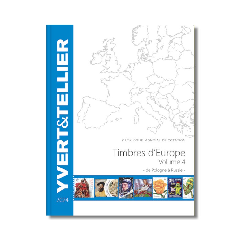 Timbres d'Europe - 2024 - Volume 4 - P à R