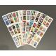 Lot de faciale 100 timbres TVP Vert 20g - En Carnets