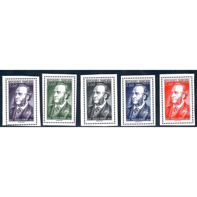 BS44 - Jules Ferry - Série 5 Timbres