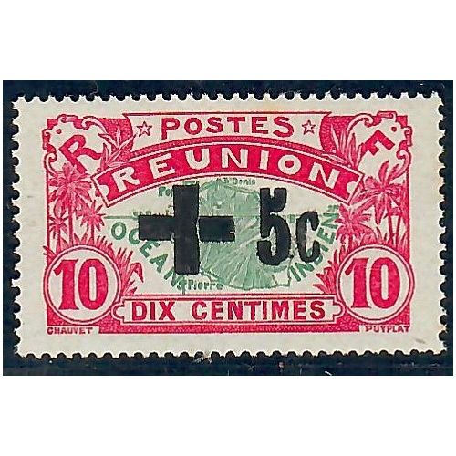 Lot A6159 - Réunion - N°80 - Neuf * Qualité TB