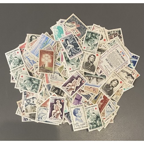 Lot de faciale 1000 timbres à 0,25 Francs